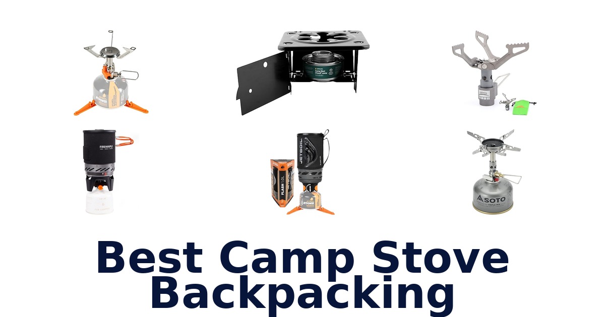 best camp stove backpacking