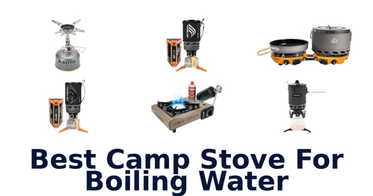 best camp stove for boiling water