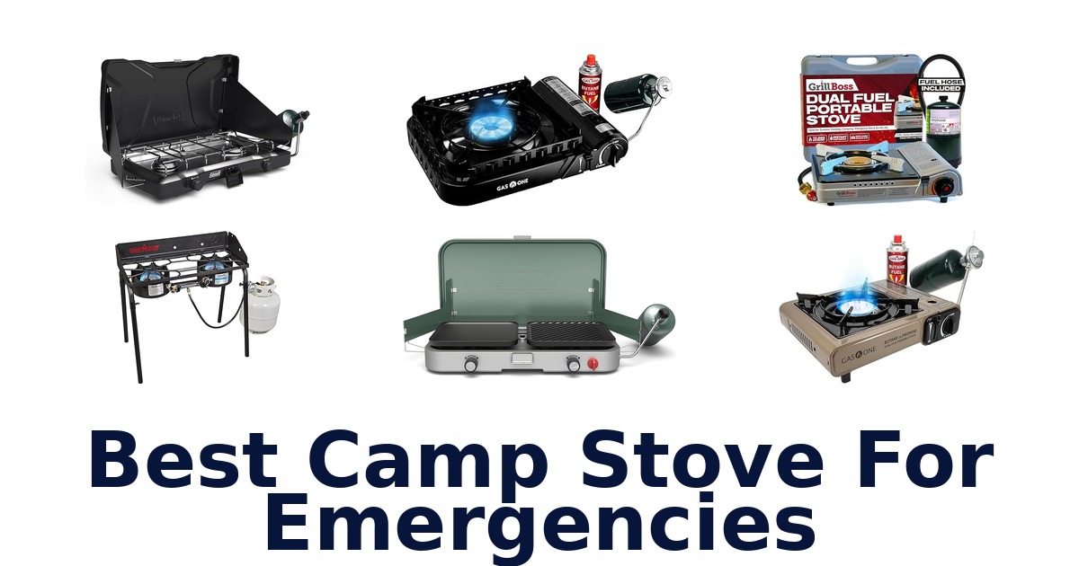 best camp stove for emergencies