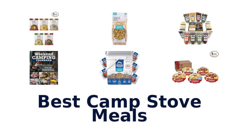 best camp stove meals