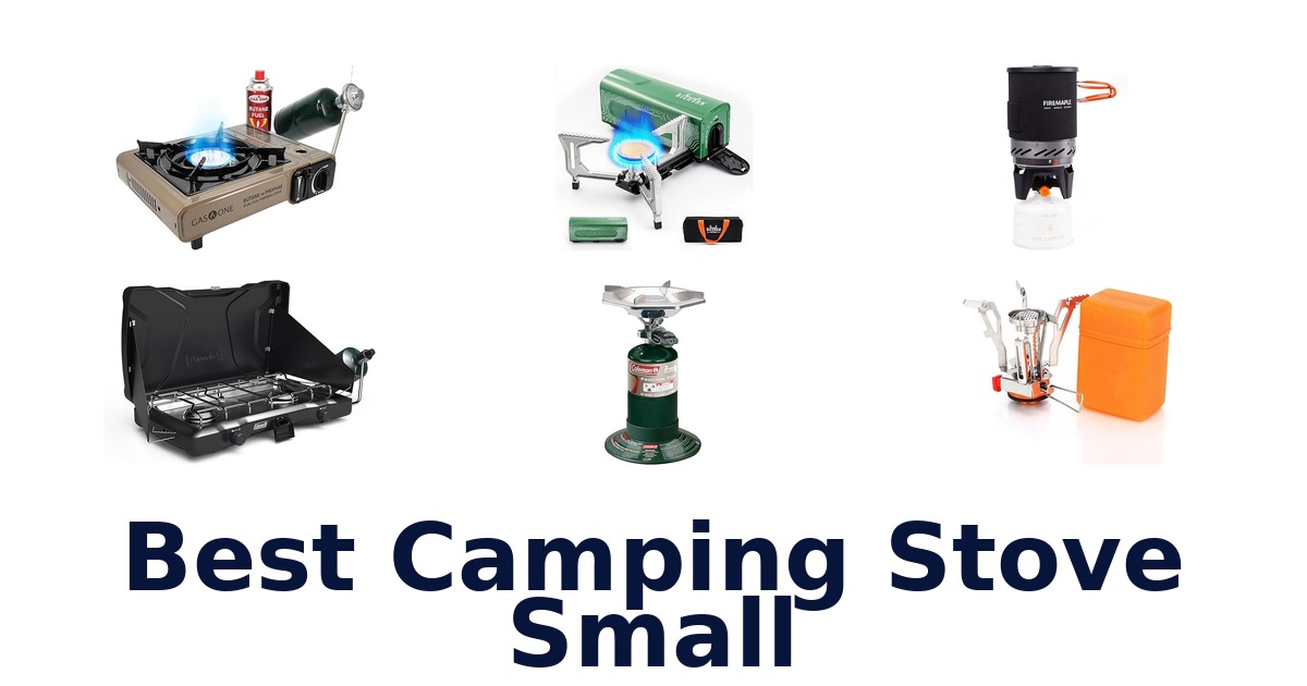 best camping stove small