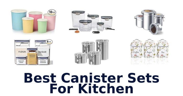 best canister sets for kitchen