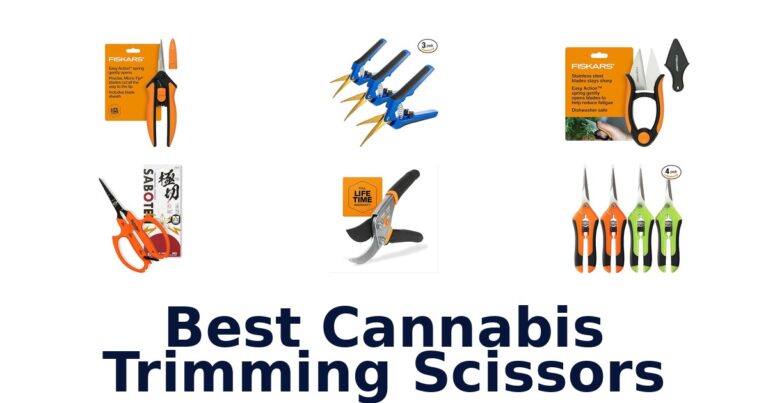 best cannabis trimming scissors