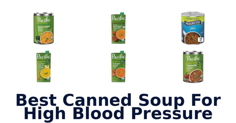 best canned soup for high blood pressure