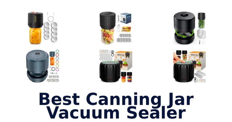 best canning jar vacuum sealer