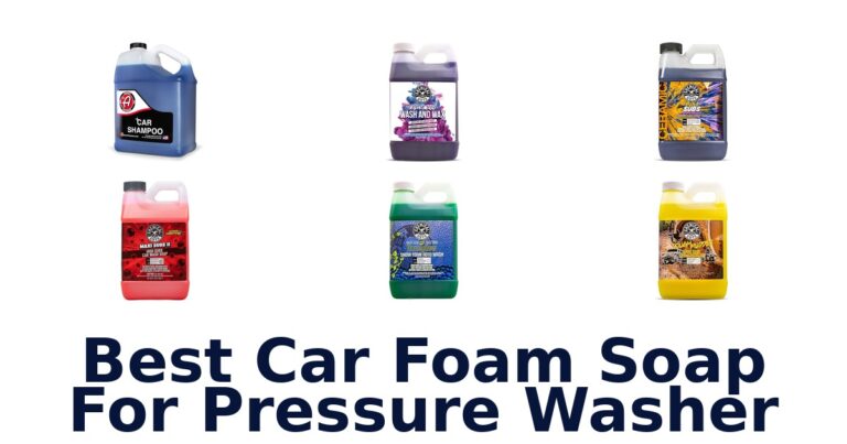 best car foam soap for pressure washer
