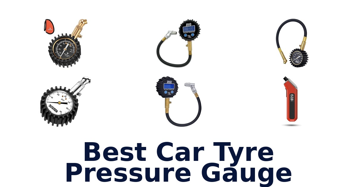 best car tyre pressure gauge