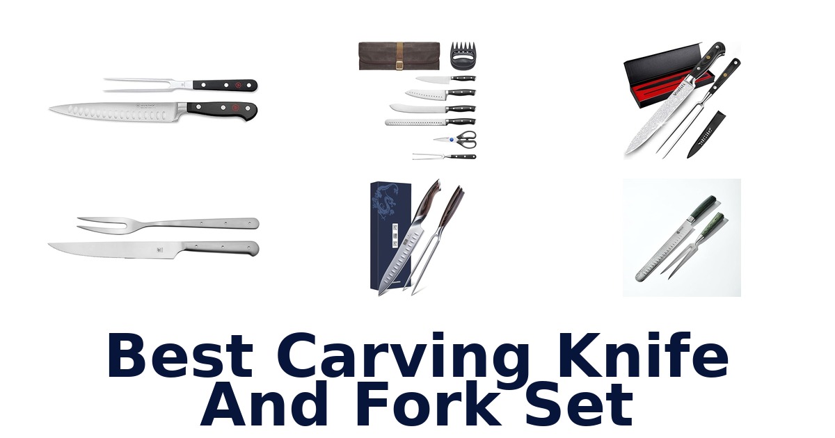 best carving knife and fork set