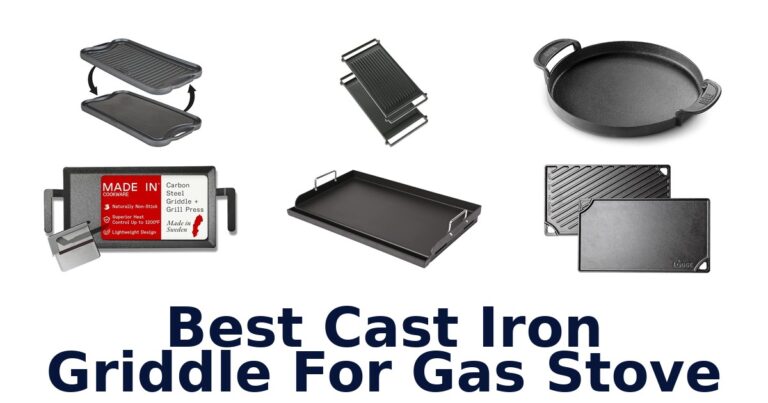 best cast iron griddle for gas stove