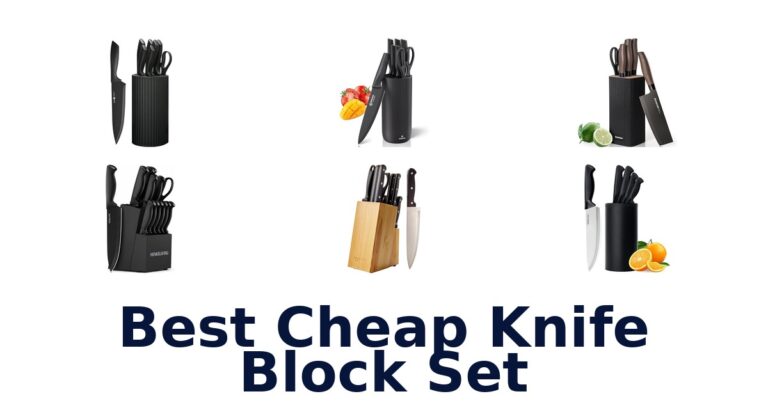best cheap knife block set
