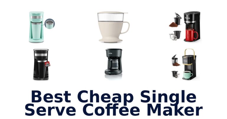 best cheap single serve coffee maker