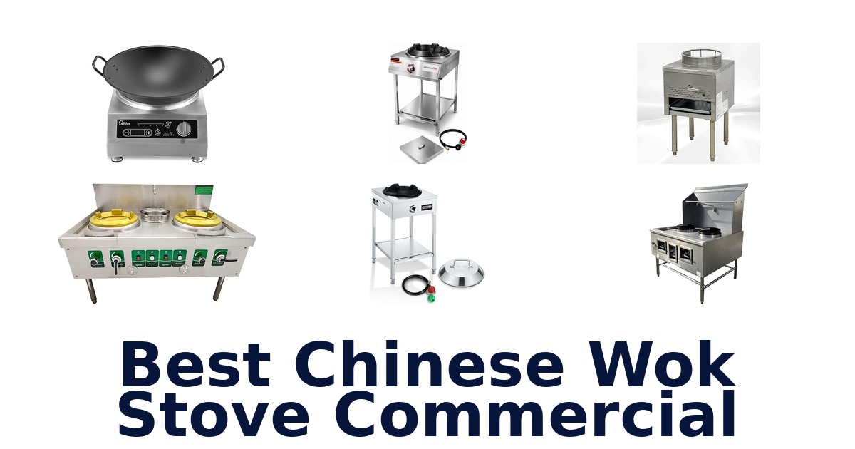 best chinese wok stove commercial