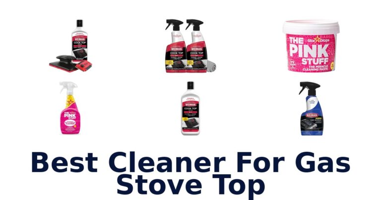 best cleaner for gas stove top