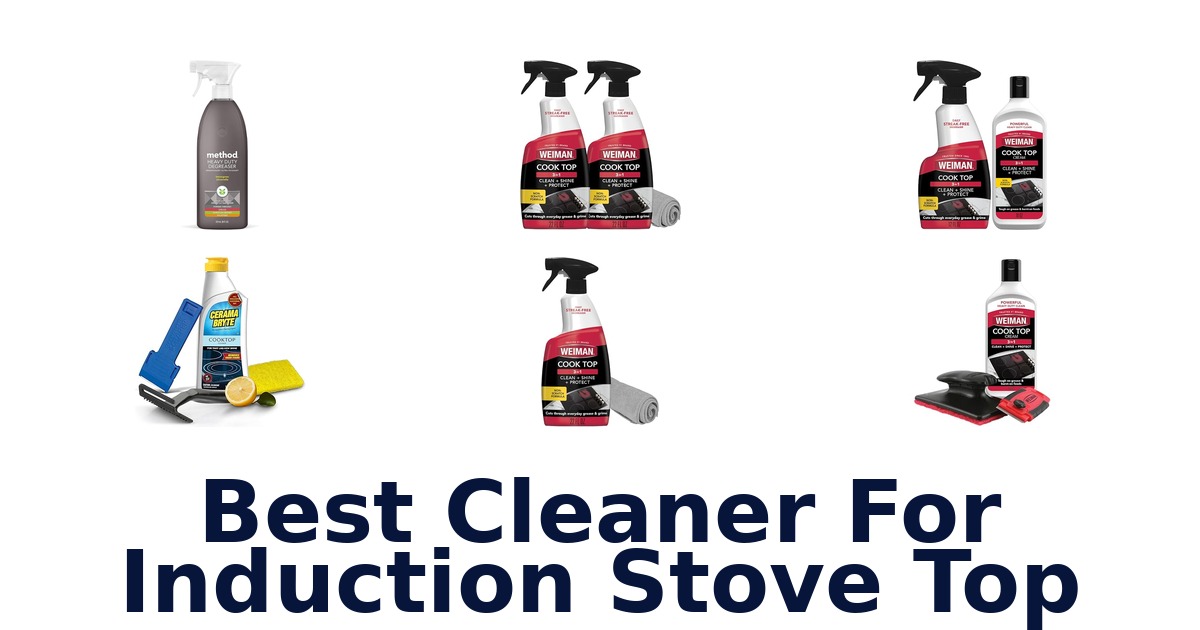 best cleaner for induction stove top