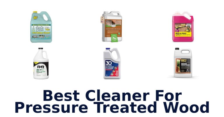 best cleaner for pressure treated wood