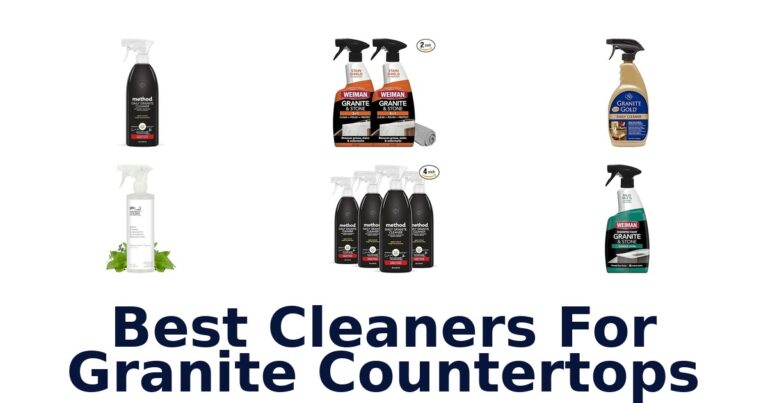 best cleaners for granite countertops