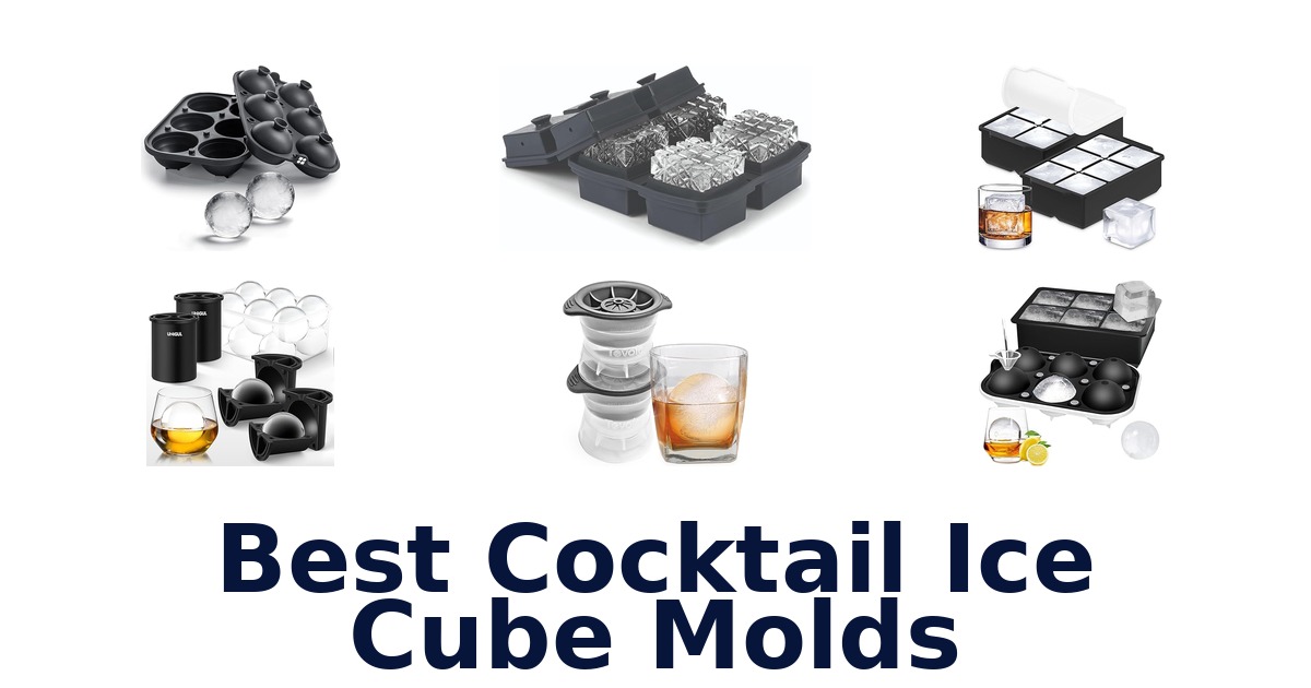 best cocktail ice cube molds