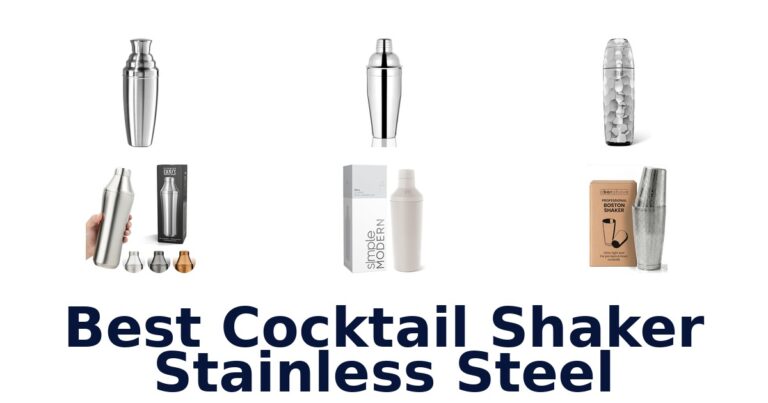 best cocktail shaker stainless steel