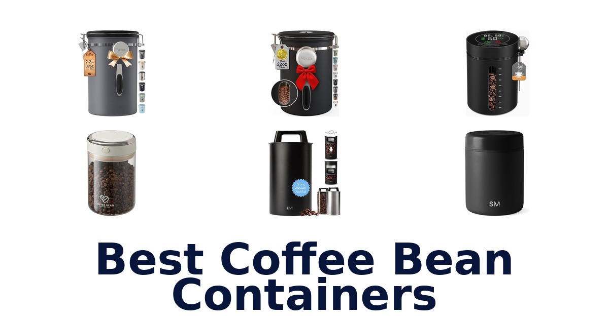 best coffee bean containers