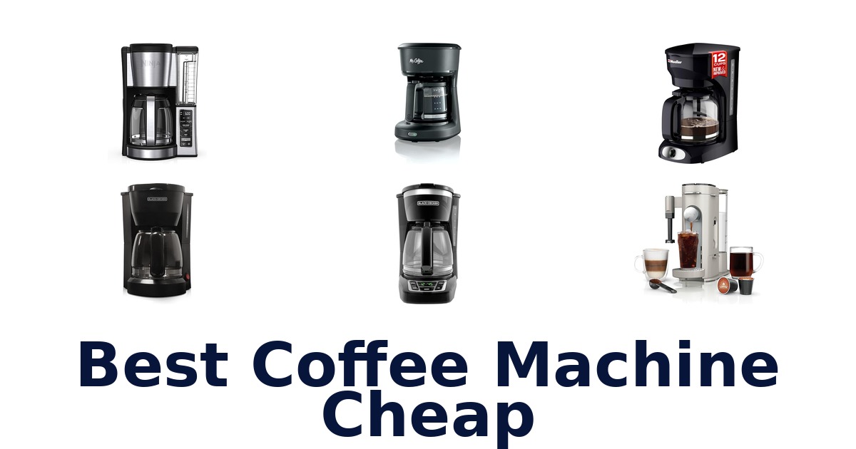best coffee machine cheap