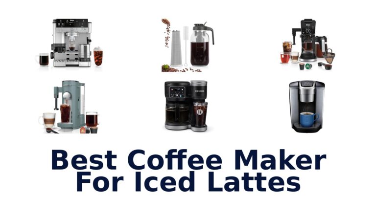 best coffee maker for iced lattes