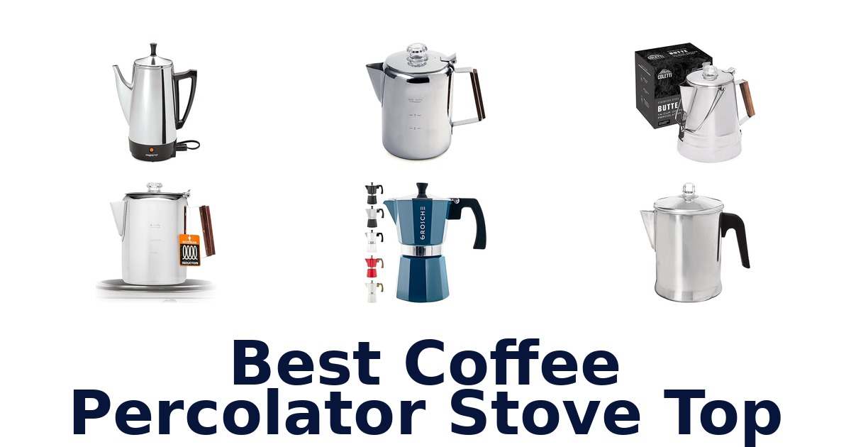 best coffee percolator stove top