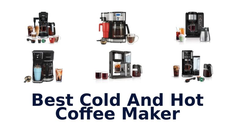 best cold and hot coffee maker