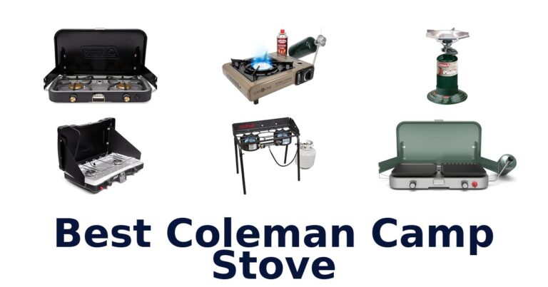 best coleman camp stove