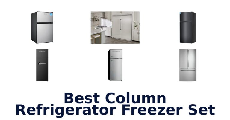 best column refrigerator freezer set
