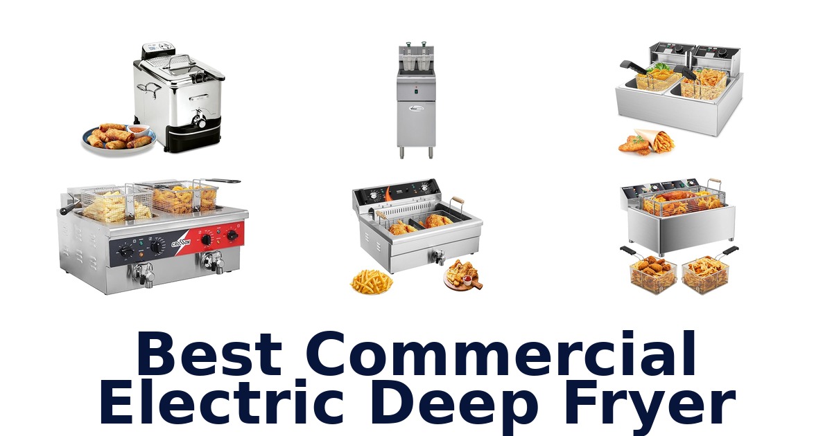 best commercial electric deep fryer