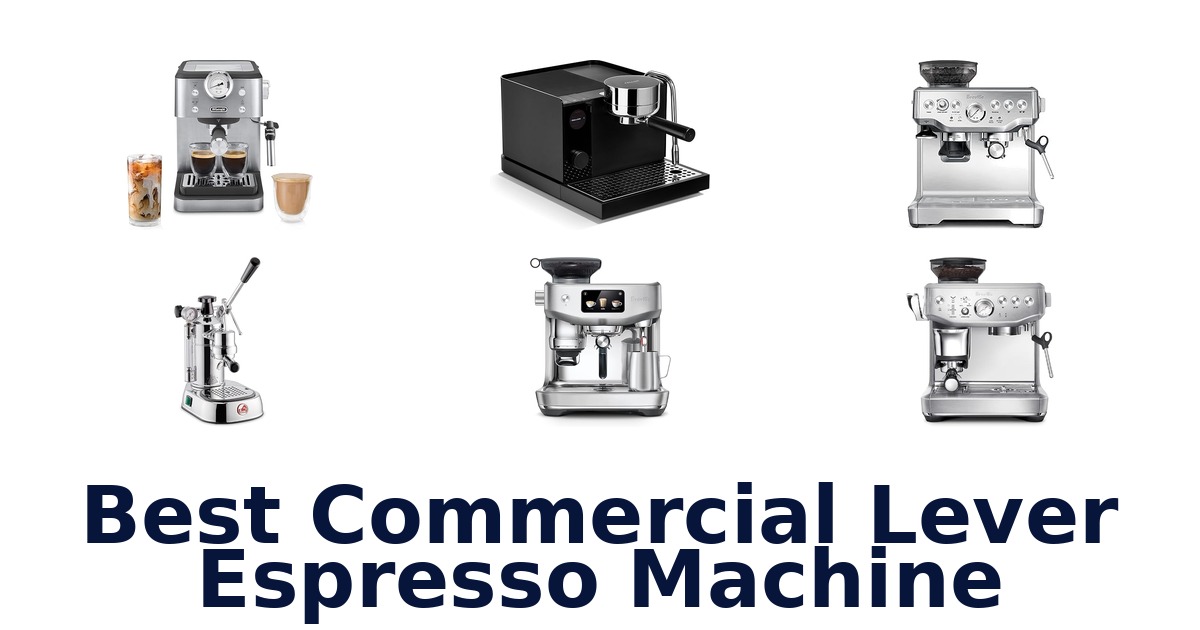 best commercial lever espresso machine