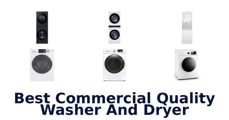 best commercial quality washer and dryer