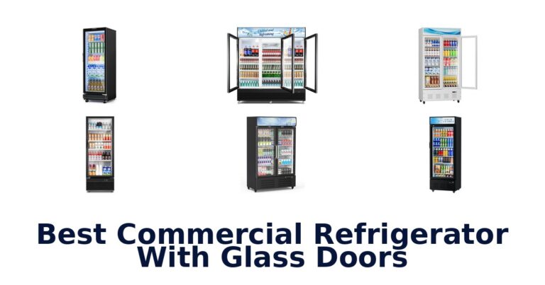 best commercial refrigerator with glass doors