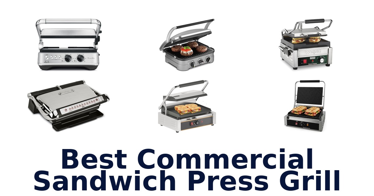 best commercial sandwich press grill