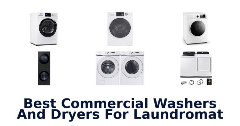best commercial washers and dryers for laundromat