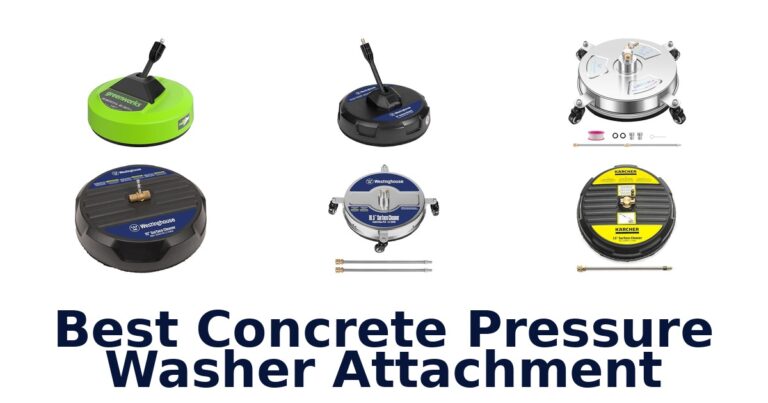 best concrete pressure washer attachment