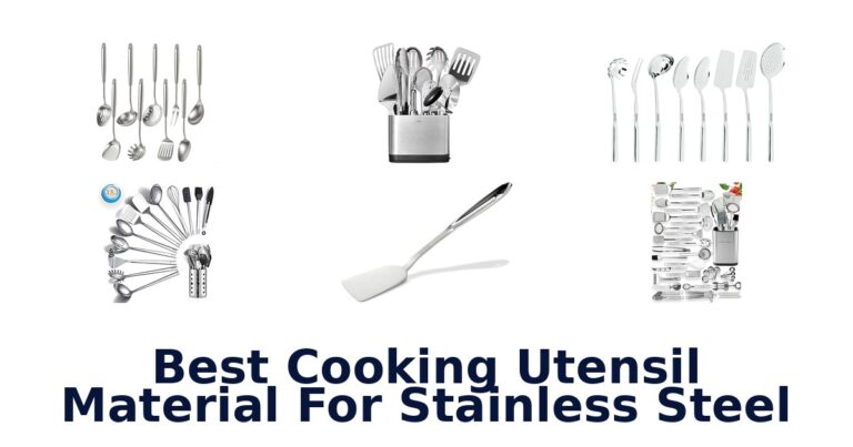 best cooking utensil material for stainless steel