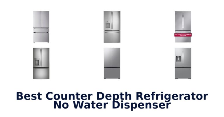 best counter depth refrigerator no water dispenser