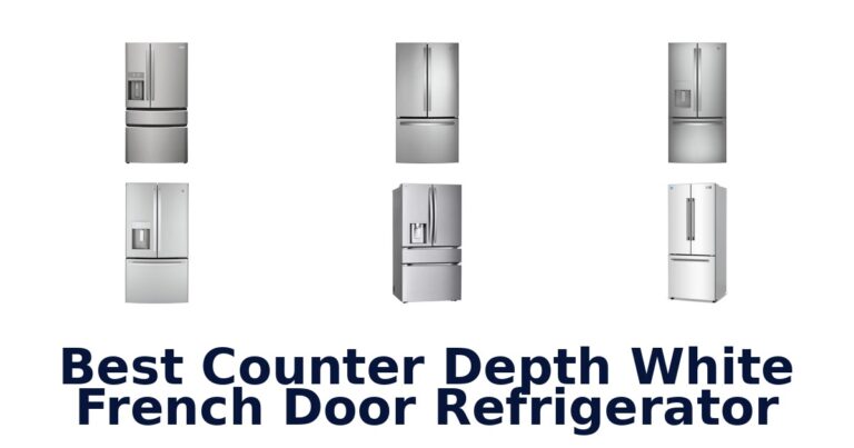 best counter depth white french door refrigerator