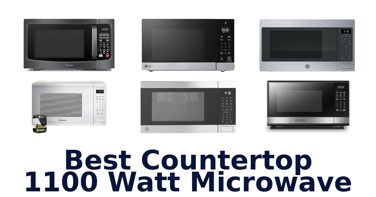 best countertop 1100 watt microwave