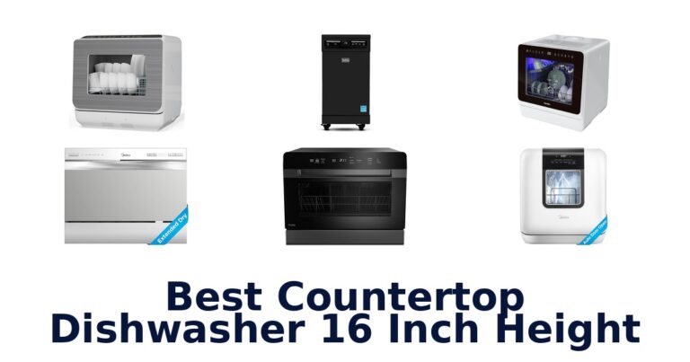 best countertop dishwasher 16 inch height