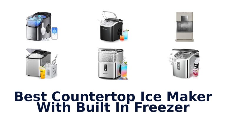 best countertop ice maker with built in freezer