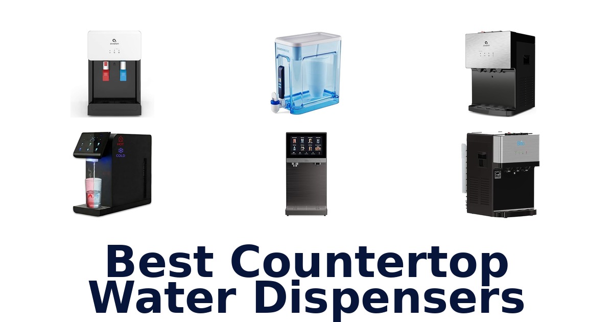 best countertop water dispensers
