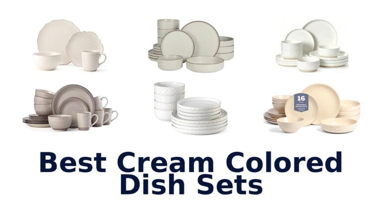 best cream colored dish sets