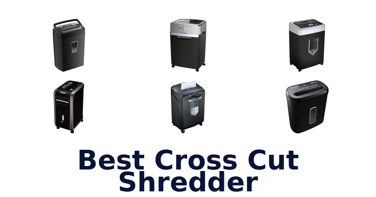 best cross cut shredder