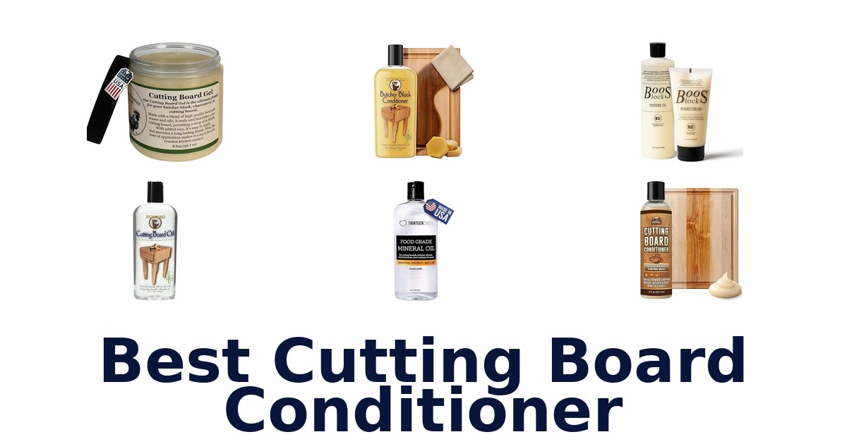 best cutting board conditioner