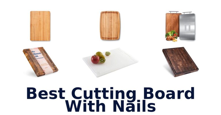best cutting board with nails