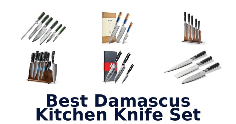 best damascus kitchen knife set