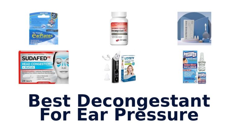 best decongestant for ear pressure