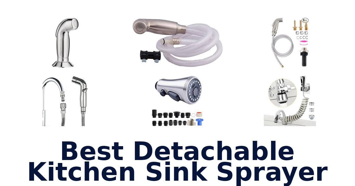 best detachable kitchen sink sprayer